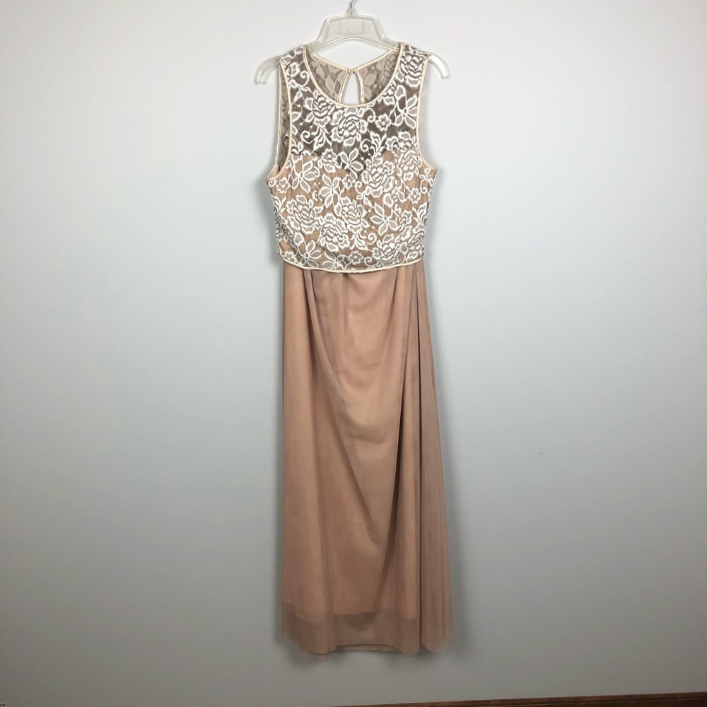 Two Piece Lace & Tulle Prom or Wedding Dress